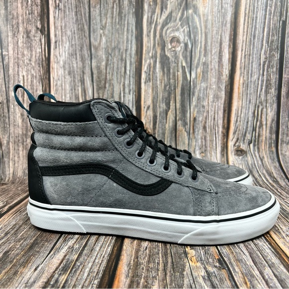 Vans Other - VANS Sk8-Hi MTE Hiker Scotchgard Men's Size 8 Winter Skate Shoes Grey/Black